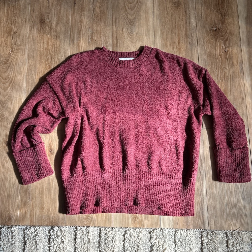 Maroon Crewneck Sweater